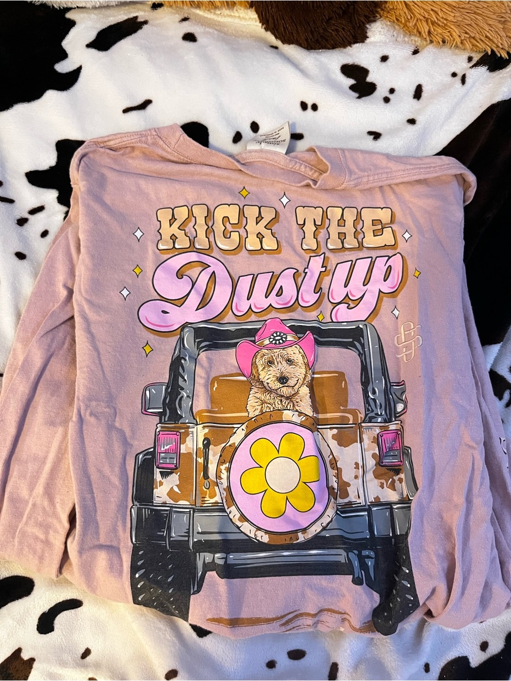 Simply Southern Light Pink Chest Logo T-Shirt - Picture 2 of 2